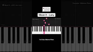 Mean It piano pianotutorial [upl. by Andreas]