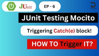 Junit Testing with Mockito Part 6 in Tamil  Springboot  Java  DinaTechy [upl. by Noble]