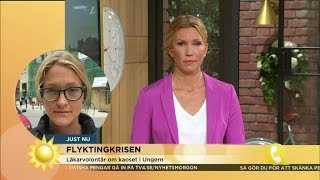 Svensk läkare i Ungern quotLäget är fruktansvärtquot  Nyhetsmorgon TV4 [upl. by Lanni203]