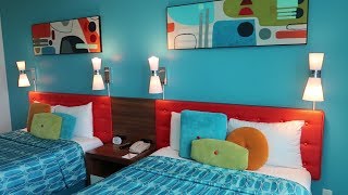 Universal Orlando Cabana Bay Resort Tour  Hotel Grounds Family Suite amp Volcano Bay View Room Tours [upl. by Damha]