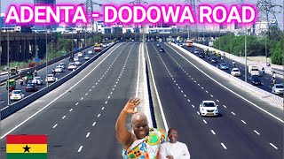 Ghana’s 100M Adenta  Dodowa Road Dualization Project By Prez Akuffo Addo Is Finally Commencing [upl. by Eicak]