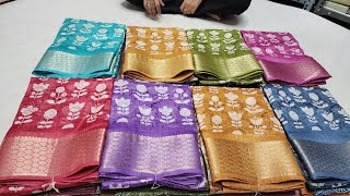 158 Dailywear Designer Fancy sarees in chickpet Bangalore  single piece courier available [upl. by Liman740]