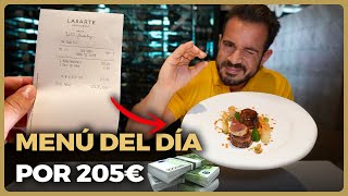 El MENÚ del DÍA más CARO de ESPAÑA NO CREERÁS LOS PRECIOS DEL RESTAURANTE [upl. by Hans687]