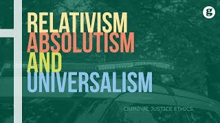 Relativism Absolutism and Universalism [upl. by Beau820]