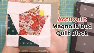 Flower Quilt Block Tutorial using the AccuQuilt [upl. by Octavius]