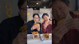 My Dad and I Tried Burger Priest In Newmarket Ontario [upl. by Ayin]