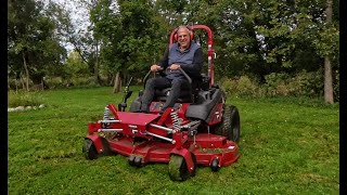 2024 Ferris ISX 3300 Demo Mowing 40HP Vanguard Engine 72quot Deck Shes A Fast Girl 433 [upl. by Rowen632]