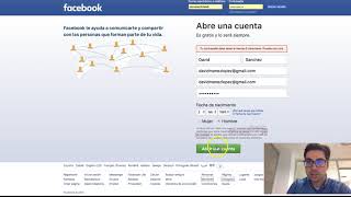 Cómo crear una cuenta de Facebook en menos de 1 minuto [upl. by Bakerman]