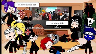 Akatsuki react reunião da Akatsuki  Voice makers [upl. by Ahseenyt]