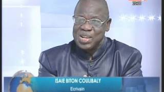 Culture Lécrivain ivoirien Isaïe Biton Coulibaly invité du Journal télévisé [upl. by Feenah]