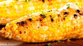 Barbecued Corn with Chilli and Lime Butter [upl. by Mclain]