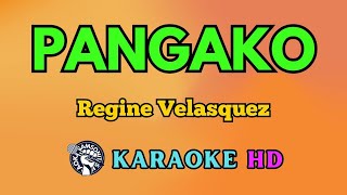 Pangako KARAOKE by Regine Velasquez 4K HD samsonites [upl. by Kcerred]