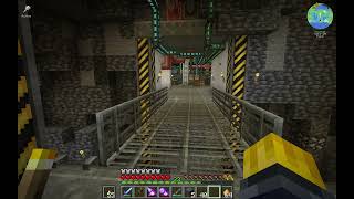 Minecraft Mekanism Nuclear Fission ReactorSteam TurbinePlutonium Production [upl. by Norvol]