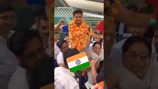 Swapnil Kusale received a warm welcome at the Delhi Airport after returning home with a bronze medal [upl. by Sucramraj575]