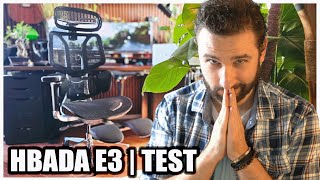 Je TESTE une CHAISE ERGONOMIQUE 🔥 HBADA E3 [upl. by Eiboh2]