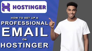 How to set up a professional email on hostinger 2024 [upl. by Nnayd675]