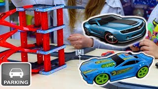 Maxi garage Enorme Parcheggio Per Tutte Le Macchinine  Gioco Per Bambini e Ragazzi [upl. by Navert]