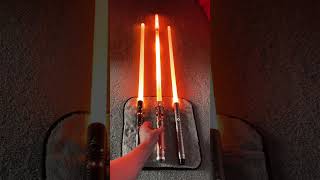 Neopixel vs RGB Lightsabers in Orange [upl. by Giacamo]