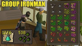 THIS METHOD GETS MY TEAM 150 PRAYER POTSHR  HC GROUP IRONMAN 10 OSRS [upl. by Jennette539]