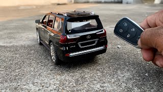 Unboxing of Scale Model Lexus LX 570 😎  Scale 124 Model  DieCast Collection  Miniature  DIY [upl. by Stelle]