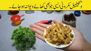 Macaroni Recipe  Vegetable Macaroni Recipe  How To Make Vegetable Macaroni  Tiny Village Food [upl. by Alrats]