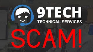 9TECHTSCOM TECHNICAL SUPPORT SCAM [upl. by Lani367]