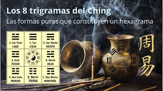 Los 8 TRIGRAMAS del I CHING COMPRENDE mejor los hexagramas [upl. by Aroel]