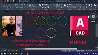 How To Use Circle Radius In AutoCAD  AutoCAD Tutorial 2024  By AutoCAD Wallah  Easy And Funny [upl. by Acalia]