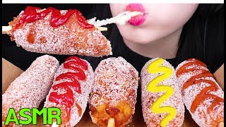 ASMR CHEESY CORN DOG 명랑 핫도그 리얼사운드 먹방 EATING SOUNDS NO TALKING MUKBANG [upl. by Eceela162]