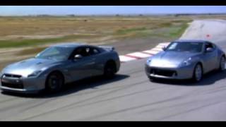 Nissan GTR vs Nissan 370Z  Garage419 [upl. by Mordy]