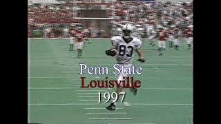 Penn State vs Louisville 1997 GAME STORY [upl. by Laise]