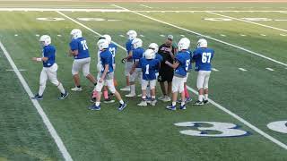 NISD Middle School Football Pat Neff VS Connally B Team October 16 2024 [upl. by Erlin]