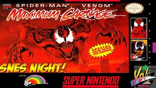 SNES Maximum Carnage amp NBA Jam [upl. by Hartmunn]