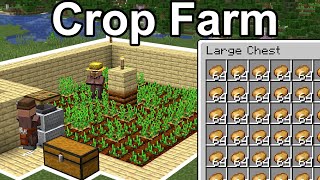 Crop Farm  PotatoCarrotBeetroot  Minecraft 121 [upl. by Deeanne]