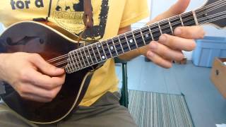 Woodchoppers Breakdown With Tabs  Mandolin Lesson [upl. by Amik]