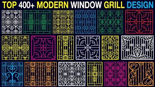 Top 400 Modern Window Grill Designs 2025 Latest Iron Steel Grill Designs Bd All Design [upl. by Bringhurst]