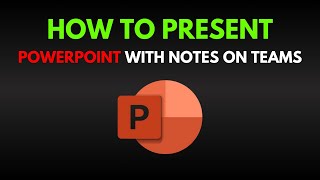 How To Present PowerPoint With Notes On Teams [upl. by Atinrehs2]