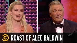 Ireland Baldwin Gives Her Dad Some Tough Love  Roast of Alec Baldwin [upl. by Aguste]