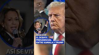 Así se vivió el debate presidencial entre Kamala y Trump [upl. by Guy142]