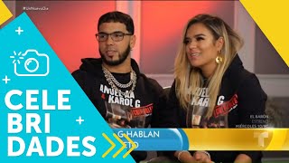 Anuel AA y Karol G hablan sin tapujos de su amor secreto  Un Nuevo Día  Telemundo [upl. by Armalda]