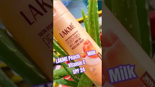 LAKME Peach 🍑 Milk Vitamin ESPF Moisture shorts lakme moisturizer [upl. by Seligmann637]