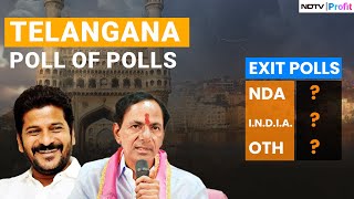 Telangana Exit Poll Results I Will Revanth Reddy Win Telangana For INDIA Alliance [upl. by Euridice975]