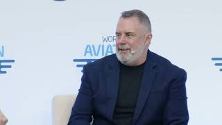 Keynote Interview with Steven Greenway CEO of flyadeal at World Aviation Festival 2024 [upl. by Ylliw]