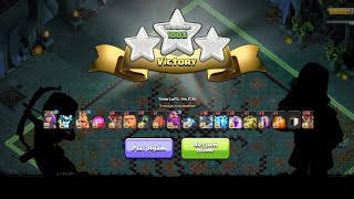 easily 3 star attack no strings attached in clash of clans less then 130 mints Clashon1919 [upl. by Rohclem]