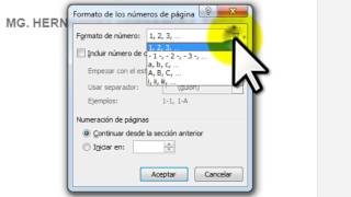 Enumeración de paginas de tesis en word [upl. by Tom]