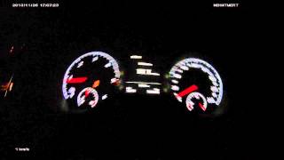 Golf 7 16 TDI 105 hp Manuel 0150 kmh Acceleration [upl. by Alehcim]