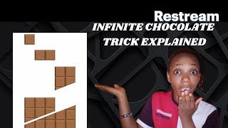 Infinite Chocolate trick explained 😲 [upl. by Kandace]