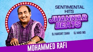 Mohammed Rafi Sentimental Hits  Jhankar Beats  Teri Galiyon Mein  Din Dhal Jaye Haye  Patthar Ke [upl. by Isleana]