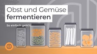 Gemüse fermentieren – deine SchrittfürSchrittAnleitung [upl. by Thebault]