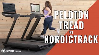 Peloton Tread vs NordicTrack 2450 Treadmill Comparison [upl. by Aneehsat]